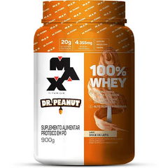 Whey Protein Dr. Peanut 100% 900g - Max Titanium - Win Supplement Center