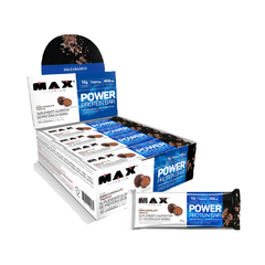 Power Protein Bar 41g (12 Unidades) - Max Titanium - Win Supplement Center