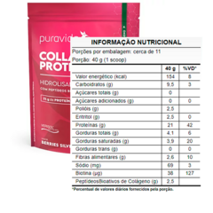 Collagen Protein 450g - Puravida - loja online