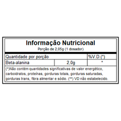 Beta Alanina Pure 123g - Integral Medica - comprar online