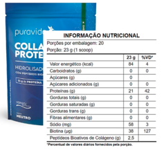 Collagen Protein 450g - Puravida - Win Supplement Center