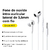 Fone in-ear Encok H17 com fio BASEUS - comprar online
