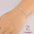 Pulseira de Elos - Tam 15cm + 5cm de Extensor - Banhado a Prata 925 Peso: 35g - comprar online