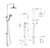 GENEBRE TAU SET COLUMNA EXTENSIBLE C/KIT C/DUCHA SOPORTE Y FLEXO (1745 45) - comprar online