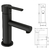 GENEBRE OSLO BLACK MONOCOMANDO LAVABO BAJO (65130 19 41 66) - comprar online