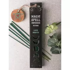 Green Tea 'Luck' Spell Incense Sticks - comprar en línea