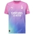 Camisa Milan III 23/24 - Torcedor Puma Masculina - Rosa com detalhes em roxo e verde