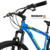 BICICLETA MOUNTANBIKE R29 21 VEL ZEUS 3 GCA en internet