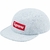 Supreme Coated Denim Camp Cap “White”