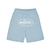 Corteiz Alcatraz Sweatshort “Baby Blue”