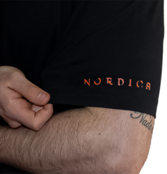 CAMISA OVERSIZED - PRETA / VEGVÍSIR - Nordics