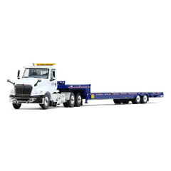 Komatsu International LT And Ledwell Hydratail Trailer