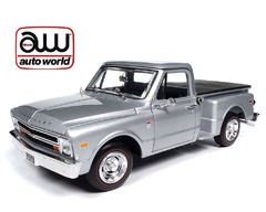 1968 Chevrolet C10 Pickup Stepside – Silver – Limited Edition 1/18