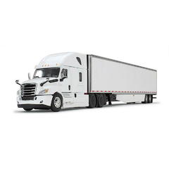 Freightliner 2018 Cascadia High-Roof Sleeper & 53' Utility Trailer With Skirts