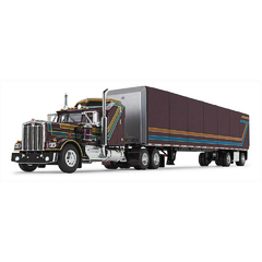 Kenworth W900A & 53' Utility Roll Tarp Trailer