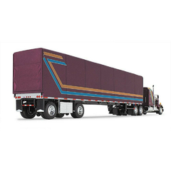 Kenworth W900A & 53' Utility Roll Tarp Trailer - comprar online