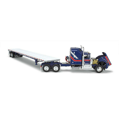 Liberty Kenworth W900A With Aerodyne Sleeper & 53' Wilson Roadbrute Flatbed Trailer - comprar online