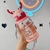 Garrafa Squeze Alce Infantil BPA FREE Enfeites Adesivo 600ml - loja online