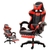 Cadeira Gamer 3 niveis Reclinagem e 7 pontos massagem B/E