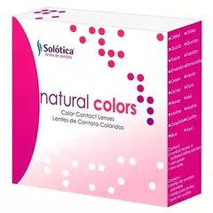 Lentes de contato coloridas Natural Colors Anual - Sem Grau