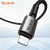 Cabo carregador e dados 3A USB Lightning 1,2M na internet