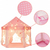 Tenda infantil de princesa com luz - comprar online
