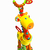 Chocalho de girafa em pelúcia - loja online
