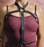 Harness leather body frontal com coleira (regulável) - Tam: 38/40 na internet