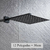 Chuveiro Ducha Metal Aço Inox 1/2'' Prato Articulado Ultrathin Rain Top - loja online