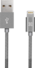 CABLE USB A LIGHTNING P/IPHONE KLIPXTREME MFI CERTIFIED 2 M GRAY (KAC-020GR)