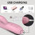 VIBRADOR DE LUXO TELESCÓPIO COM FUNÇÃO VAI E VEM E 10 MODOS DE VIBRAÇÃO - Sex Shop Afeto & Safadeza