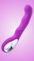 Vibrador Angel Ponto G com Alça - Roxo