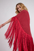 PONCHO SEDA FRANJAS - comprar online