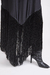 VESTIDO SEDA PRETO FRANJAS - loja online