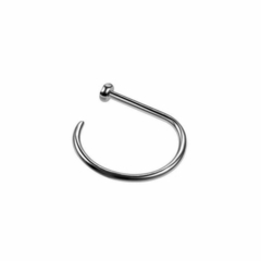 338-ARGOLA D RING NARIZ TITANIO 0.8X8MM - comprar online