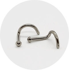 349-NOSTRIL TITANIO DOMO 1.0MM