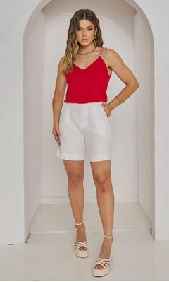 SHORTS COM COS TRANSPASSADO - MODA FEMININA | MARLI MARANHA CONCEPT STORE - Marli Maranha Concept Store