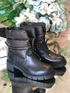 BOTA COURO PLATAFORMA CALF VICENZA - MODA FEMININA | MARLI MARANHA CONCEPT STORE