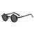 Óculos De Sol SO & EI-Small Round Punk para Mulheres, pontes duplas, tipo retro com vários tons de lentes, moda popular com proteção UV400. - comprar online