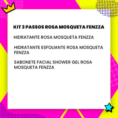 Kit 3 Passos Rosa Mosqueta Fenzza - comprar online