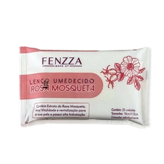 Lenço Umedecido Rosa Mosqueta Fenzza - comprar online