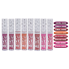 Lip Tint Shine Love Me Mahav Cores:Cereja Shine