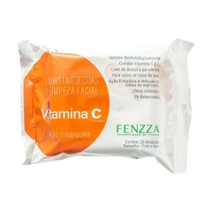 Toalhas Umedecidas de Limpeza Facial Vitamina C Fenzza - comprar online