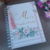 AGENDA FLORAL MINIMALISTA - 2 DIAS POR PÁGINA