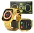 Smartwatch Ultra Gold 24K Com NFC 2 Pulseiras Lançamento