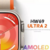 Smartwatch Hw69 Ultra 2 Amoled Serie 9 2GB Memoria NFC Jogos Pulseira extra Lançamento