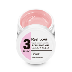 Gel Sculpting Rea lLove 15ml - 3 Pink