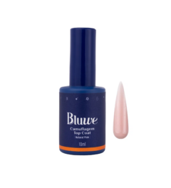 Bluwe Top Coat Camuflagem Natural Pink 10ml