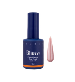 Bluwe Top Coat Camuflagem Querido Nude 10ml