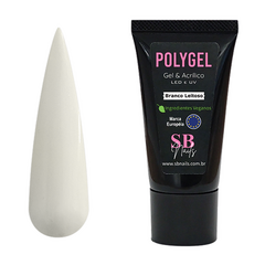 SB Nails Polygel Branco Leitoso 30g